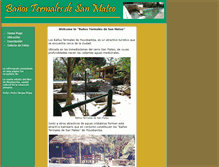 Tablet Screenshot of banos-termales.moyobamba.net